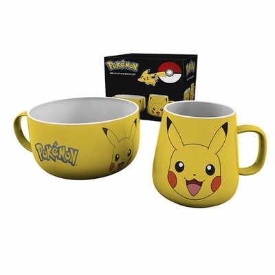 ABYStyle Frühstücks-Set Pokemon - Pikachu 2-tlg., Keramik, BS0003