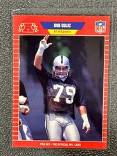 1989 Pro Set Bob Golic #460