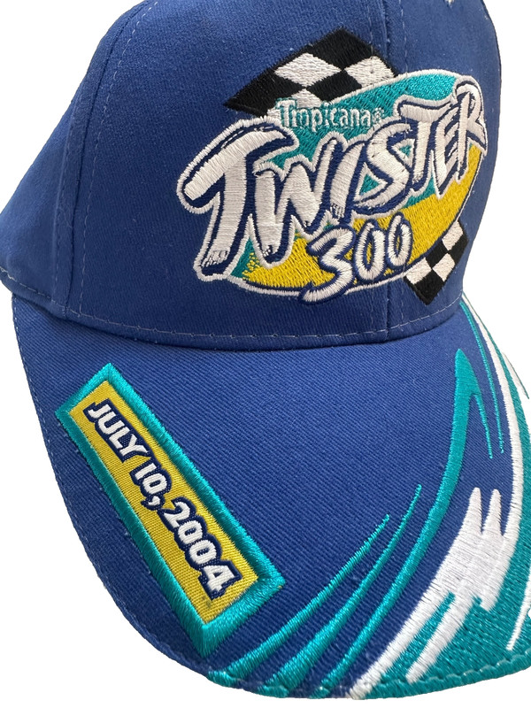 2004 YOUTH NWT NASCAR Tropicana Twister 300 Chicagoland Speedway Hat Cap Chicago