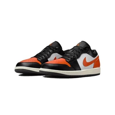 Nike Air Jordan 1 Low 553558-081 Sneakers Men's 9.5 Multi Lifestyle Shoes MEW776