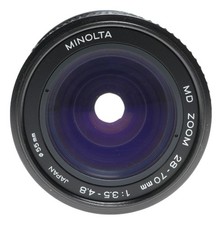 Minolta MD Zoom 28-70mm 1:3.5-4.8 vintage SLR lens