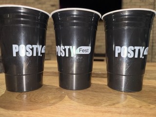 Post Malone Limited Edition PostyFest Cups From Backstage Rare