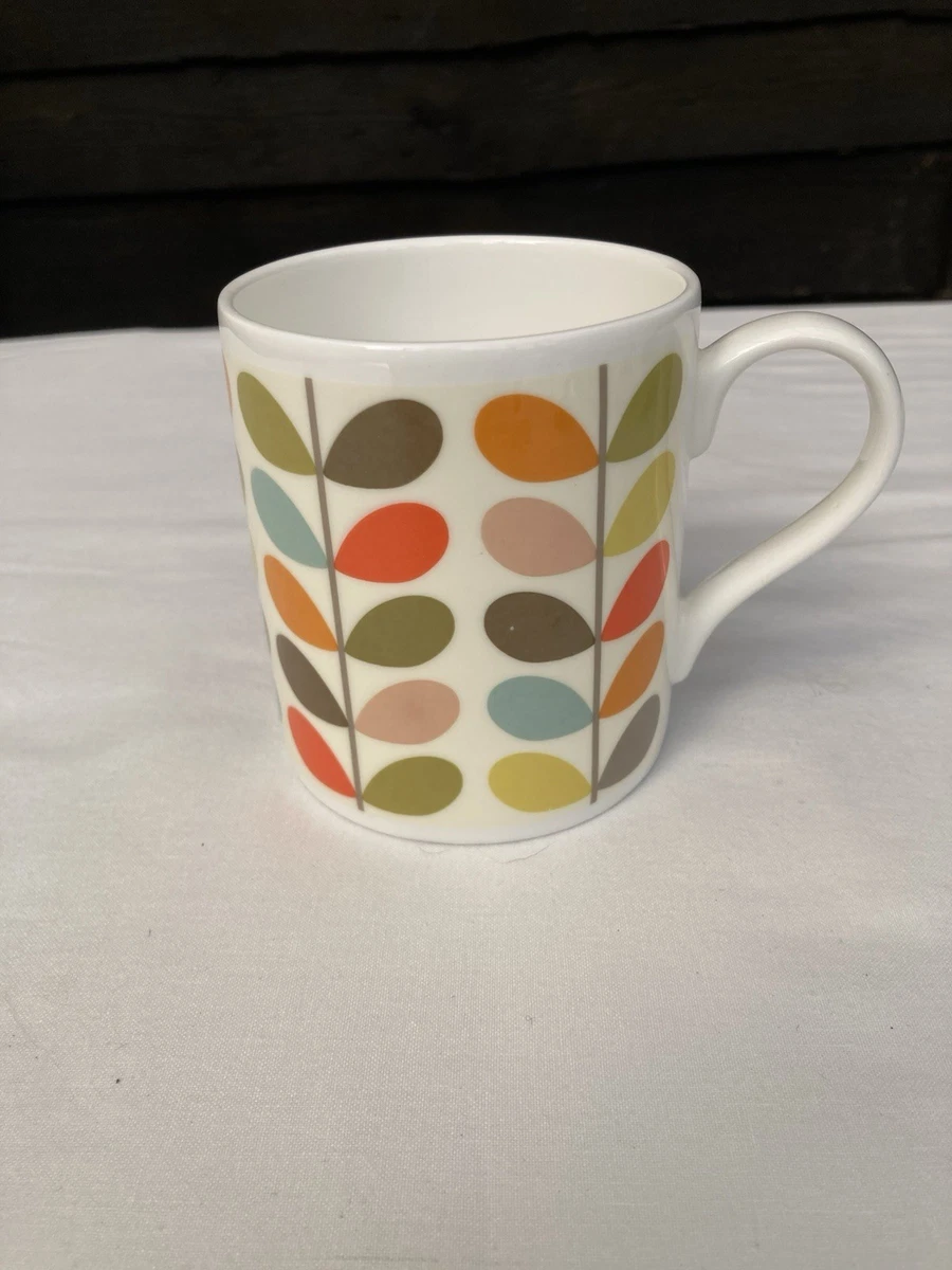 Orla Kiely Sixties Stem Mug navy mug 350ml