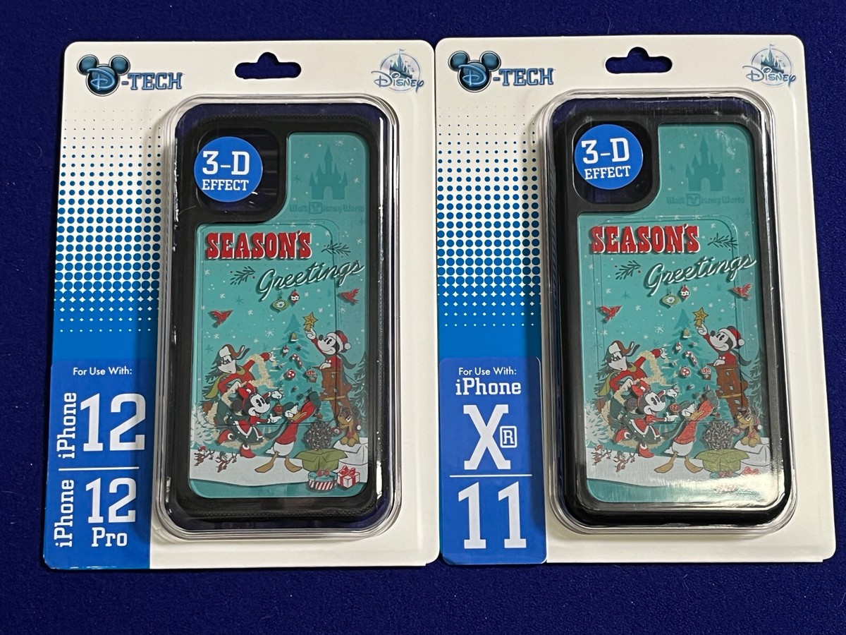 DISNEY PARKS CHRISTMAS MICKEY FRIENDS iPHONE Xr/11 or 12/12 PRO COVER 2022