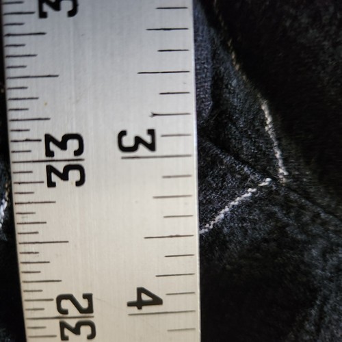 Time & Tru Linen Blend Shorts Women's L 12 14 Black White Stripe Pull On 34 x 3 - Picture 9 of 12