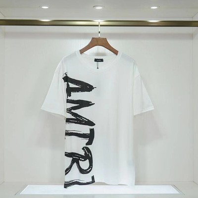 Amiri T-Shirt Paint Drip Core Logo White/M,L,XL,2XL,3XL Black BNWT