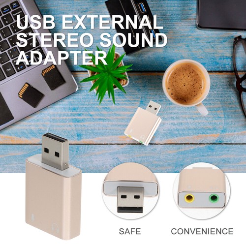 USB Externe Soundkarte USB-Audio-Adapter Externer Stereo-Sound-Adapter - Afbeelding 3 van 10