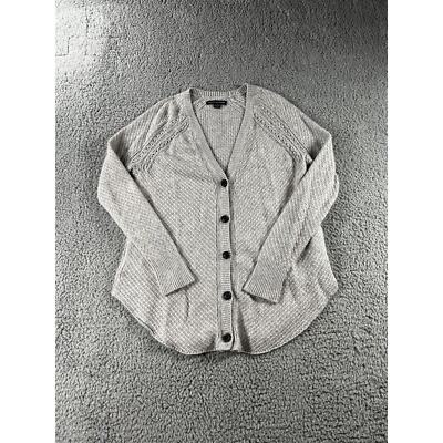 America Eagle Cardigan Sweater Women XS Button Knit Lagenlook Preppy Nautical