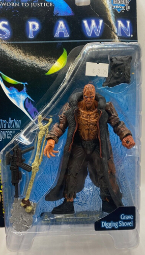 MCFARLANE 1997 SPAWN THE MOVIE ULTRA ACTION FIGURES BURNT & SPAWN / LOF 2 - Picture 3 of 4