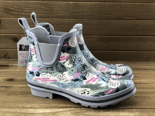 bobs rain boots cats
