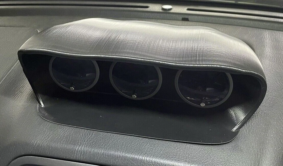 Cápsula de tablero de triple calibre para Subaru Impreza WRX/STI GDA/GDB 2002-2007 - 52 mm Foto 2 de 2