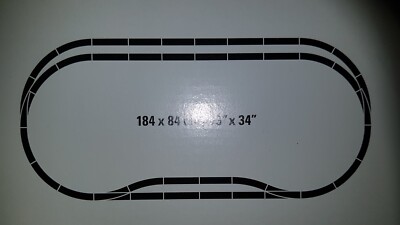 Märklin C Gleisoval H0  mit 4 Weichen Unbespielt absolut Neuwertig Ohne OVP 