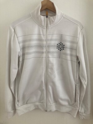PUMA White Track / Tennis Jacket -M