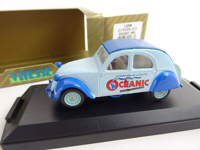 Vitesse L038 Citroen 2CV Ente 1955 OCEANIC , Blau , 1:43