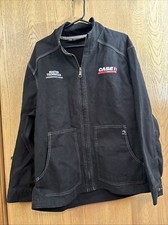 Dri Duck Canvas Work Jacket Large Case IH International Mechanic Farmer Heavy