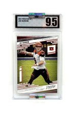 2021 PRESTIGE #71 JOE BURROW - CINCINNATI BENGALS GRADED 9.5