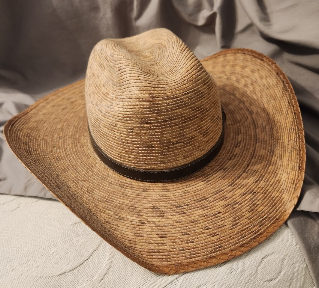 Palma Natural Western Cowboy Hat 24/7 by 7-Eleven Life Hand