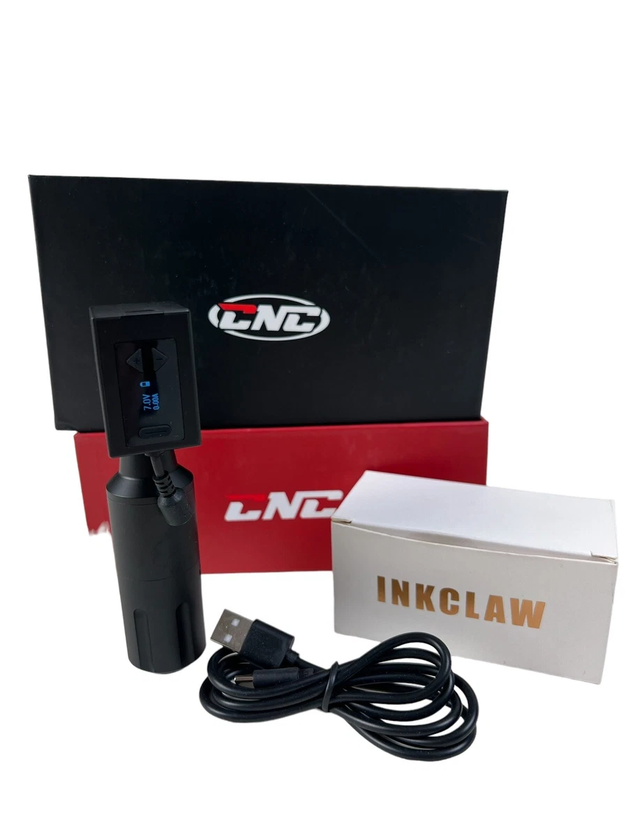 CNC Q2 Pen Tattoo Machine + InkClaw Battery Combo | eBay