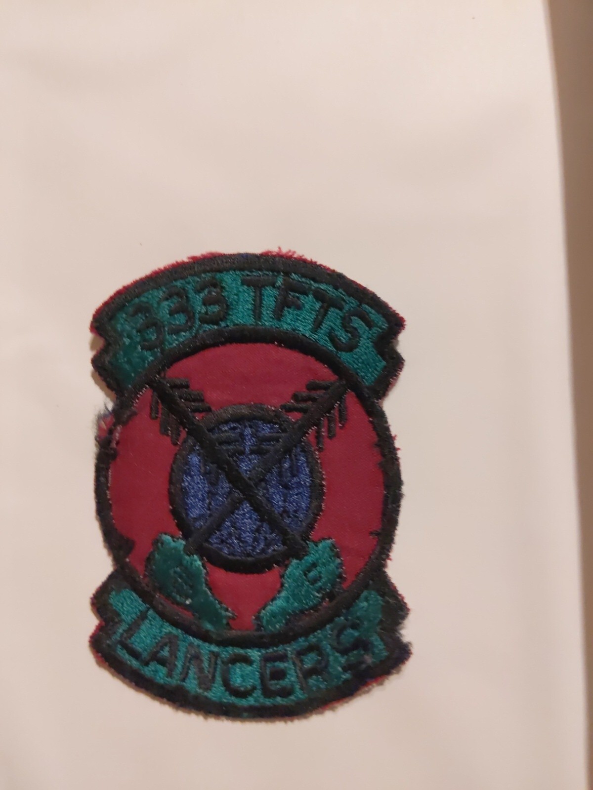 USAF 333RD TFTS Lancers Patch DAVIS MONTHAN AFB AZ | eBay