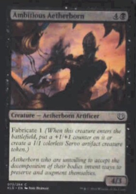 Ambitious Aetherborn - Kaladesh: #72, Magic: The Gathering Nm R117