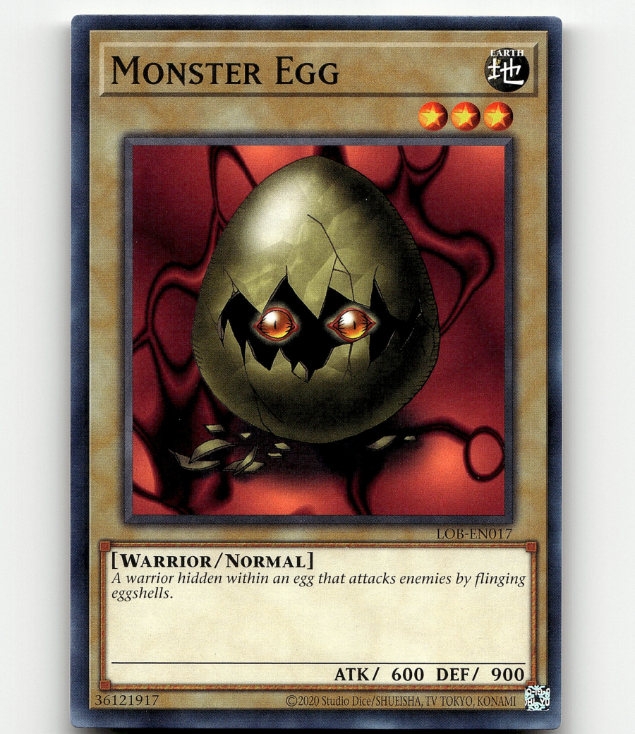 Yugioh - Monster Egg - Legend of Blue Eyes White Dragon 25th Anniv