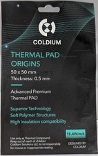 Coldium Thermal Pad Origins - 50 x 50 mm - Thickness: 0.5 mm