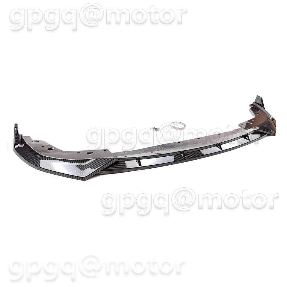 Kit de labios de parachoques delantero de fibra de carbono estilo GT para BMW G20 LCI 330i M340i 2023-2025 GT Foto 2 de 4