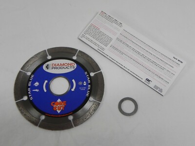 Diamond Products 74950 Lot of 27 E2B 4'' Star Blue Small Diameter Segmented Blade