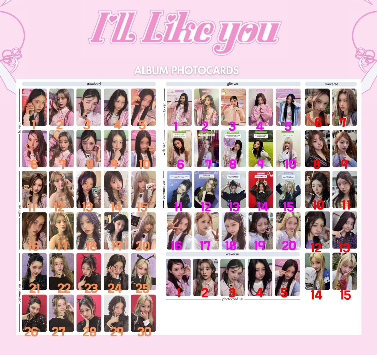 ILLIT - I'LL LIKE YOU Album photobook / GLITT VER Official PHOTO
