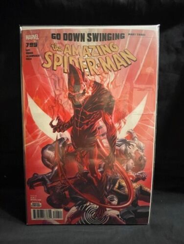Amazing Spider-Man #799 Dan Slott Stuart Immonen Alex Ross Marvel 2018 - Afbeelding 1 van 4