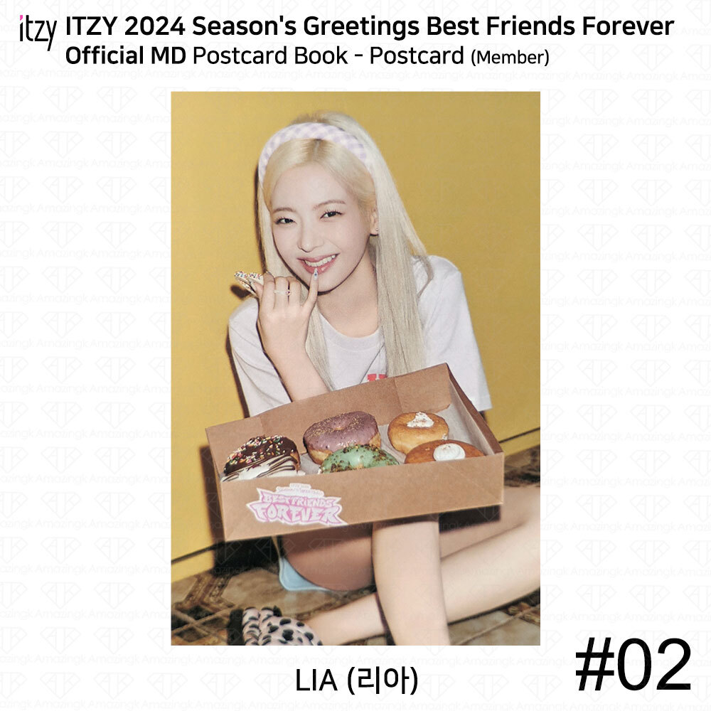 ITZY 2024 Season's Greetings Best Friends Forever Official MD