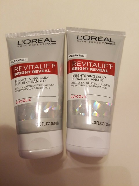 loreal scrub face wash