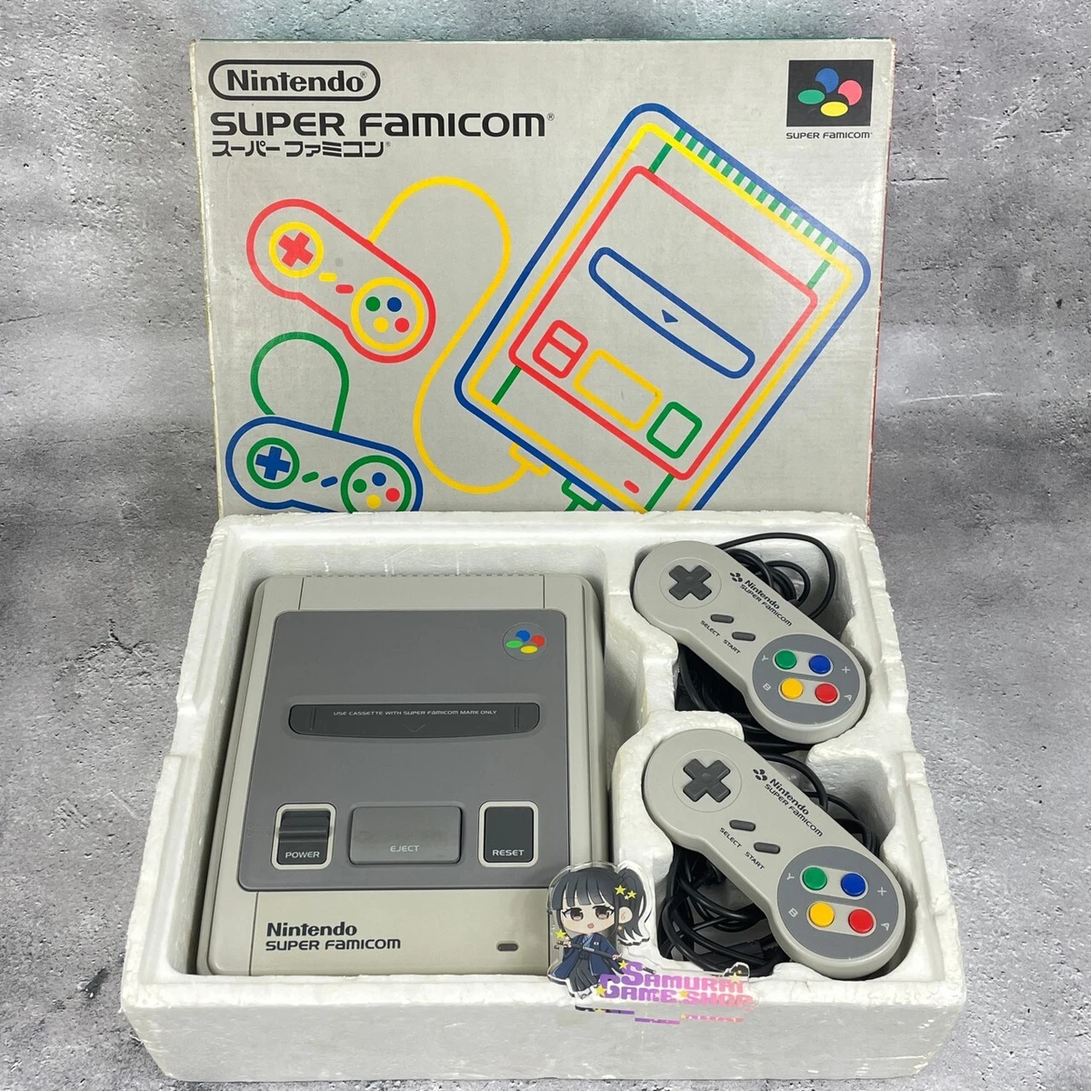 Nintendo Super Famicom Console SFC SNES Japanese Language Edition Working  Tested