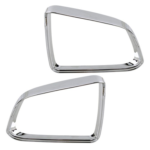 2Pcs Rearview Mirror Rain Eyebrow Cover Fit For Tesla Model Y 2020-2021 Perfect - Picture 2 of 5