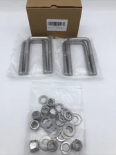 304 Stainless Steel Square U-Bolt Boat Trailer U-Bolts with Washers and Nuts