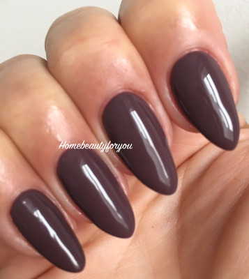 BLUESKY UV Gel Nagellack „Dark Plum“ – Vegan, Langanhaltend Bis 21 Tage, Für LED/Lampen