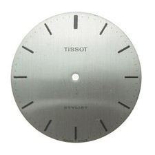 Genuine TISSOT Stylist dial round grey 37.5 mm