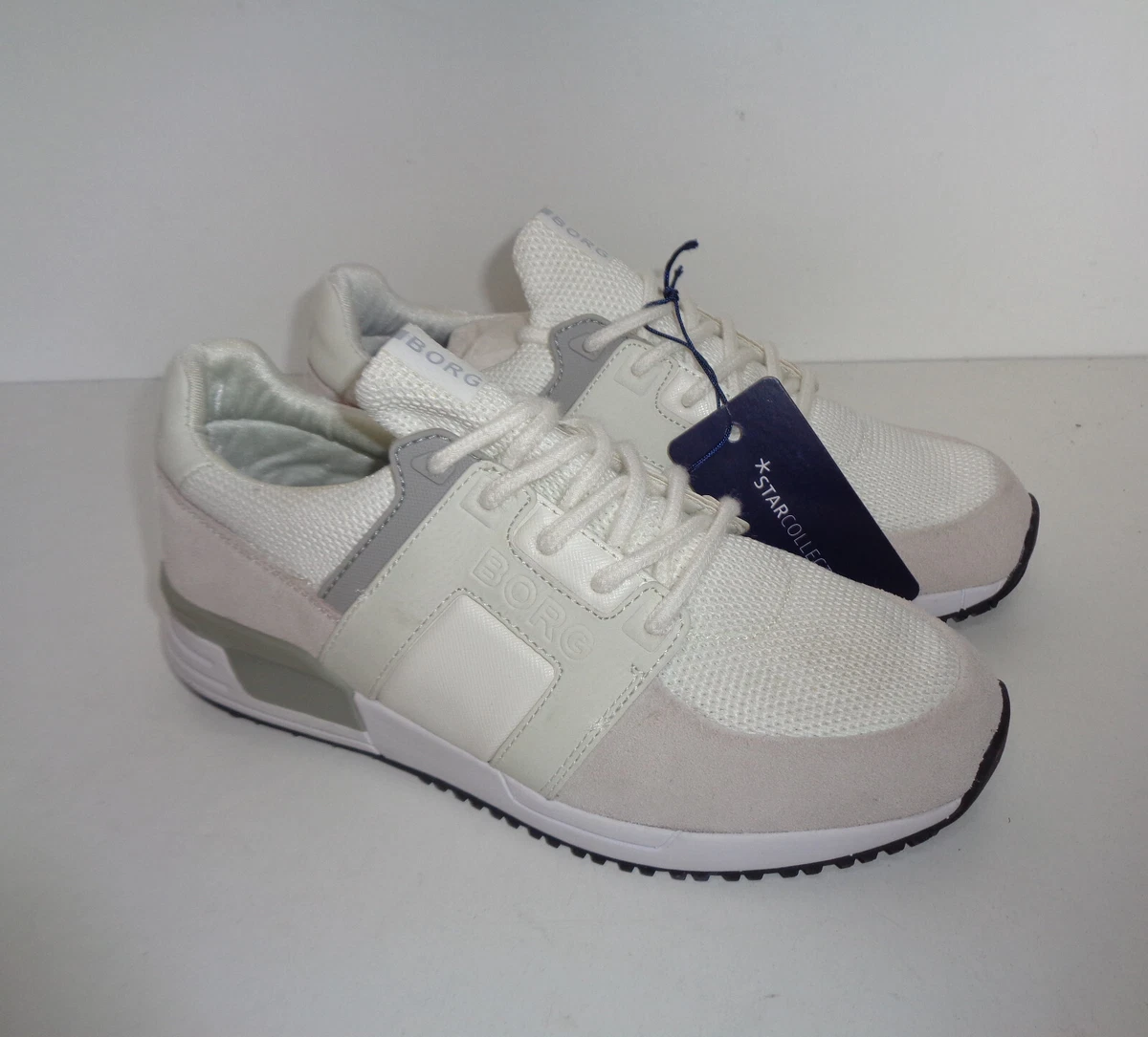Bjorn borg sales white trainers