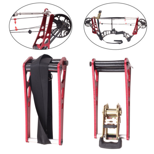 Portable Archery Ratchet-Loc Press Compound Bow Practice Aluminium Alloy Set Kit