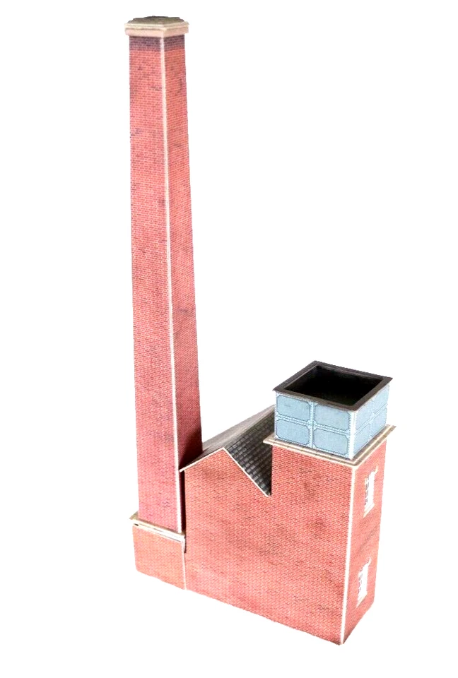 AC2800A: 00/HO Gauge Kit Built Model Railway Mill Building - Image 3 of 4