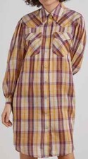 WOW New Tags Isabel Marant Etoile "Britany" shirt dress "Honey" US sz 6 435