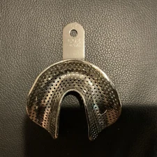 GC America COE Impression Tray #67 Perforated Edentulous, Mandibular