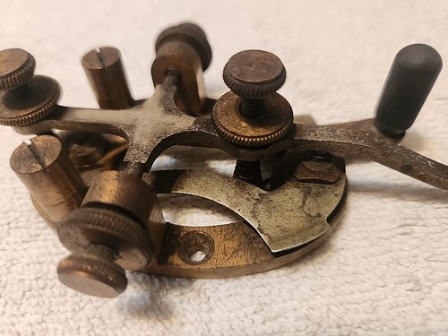 Antique Western Electric Telegraph Key- - Zdjęcie 2 z 13