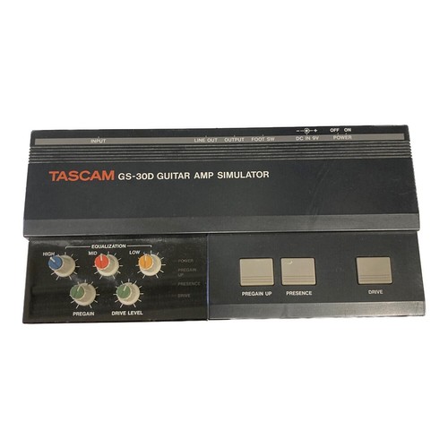 Tascam GS-30 GITARRENVERSTÄRKER SIMULATOR Gitarreneffekt getestet