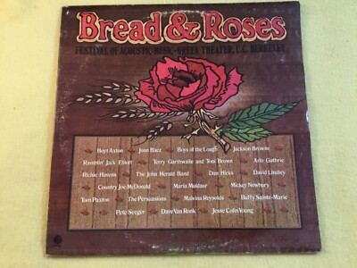 Various  Bread & Roses-Festival Of Acoustic Music  (2)Vinyls=VG:VG+ 12'' LPRecord
