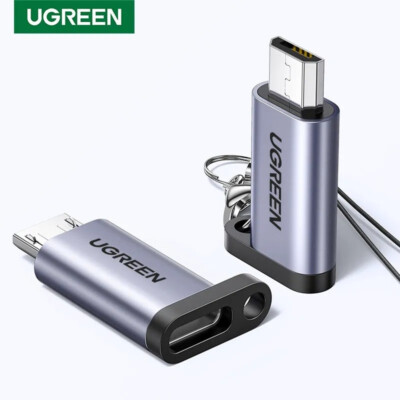 UGREEN USB Type-C Adapter USB C To Micro USB Female To Male Converter For Phone