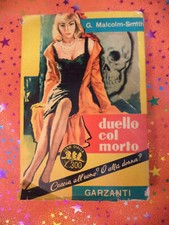 Book Libro DUELLO COL MORTO George Malcolm Smith 1960 GARZANTI (L49)