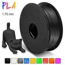 Creality 3D Printer Filament PLA 1.75mm 1kg 2.2lb Multiple Color No Bubble US