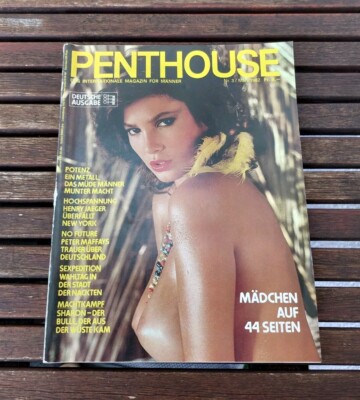 Penthouse Magazin März 1982 Nr.3 D Incl.Poster Erotik 80er Vintage