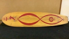 Vintage 1960’s Hedlund Roller Surfer #500 Wooden Skateboard 28” Beautiful Rare 